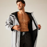 Regatta Adult's Waterproof Changing Robe | Mineral Grey