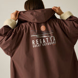 Adult's Waterproof Changing Robe - Dark Cherry
