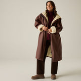 Adult's Waterproof Changing Robe - Dark Cherry