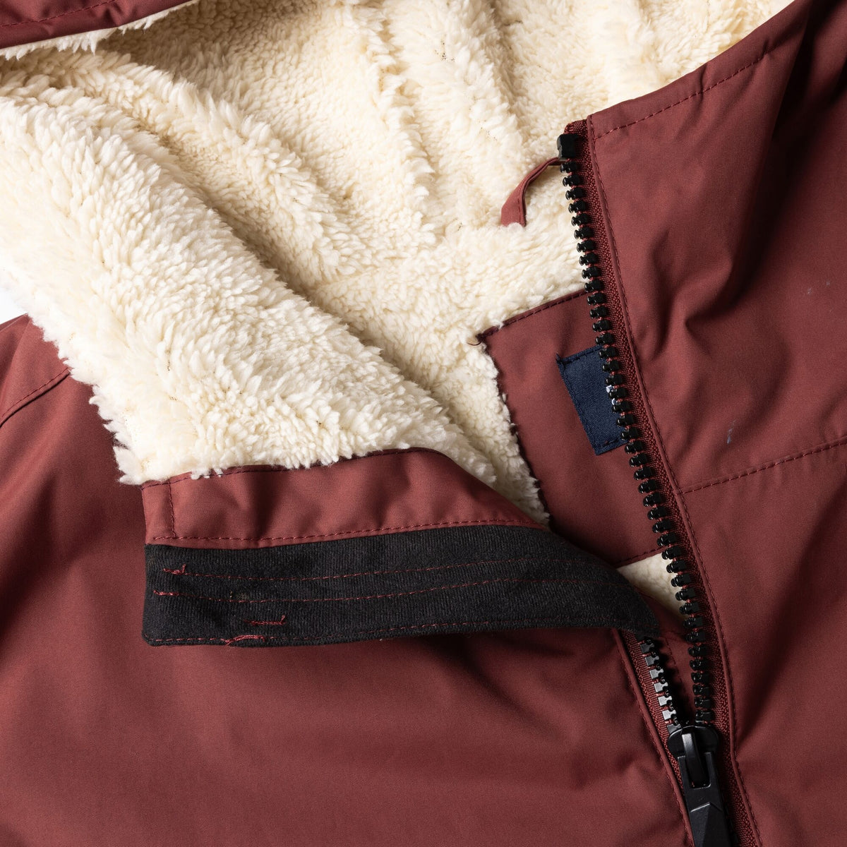 Adult's Waterproof Changing Robe - Dark Cherry