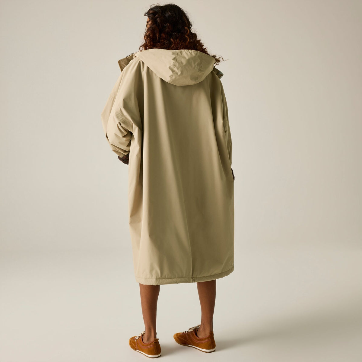 Adult's Waterproof Changing Robe Barleycorn Dark Textured Leopard