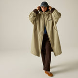 Adult's Waterproof Changing Robe Barleycorn Dark Textured Leopard