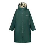 Adult's Waterproof Changing Robe - Deep Pine Brush Stroke Camo
