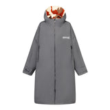 Adult's Waterproof Changing Robe - Iron Abstract Mountain