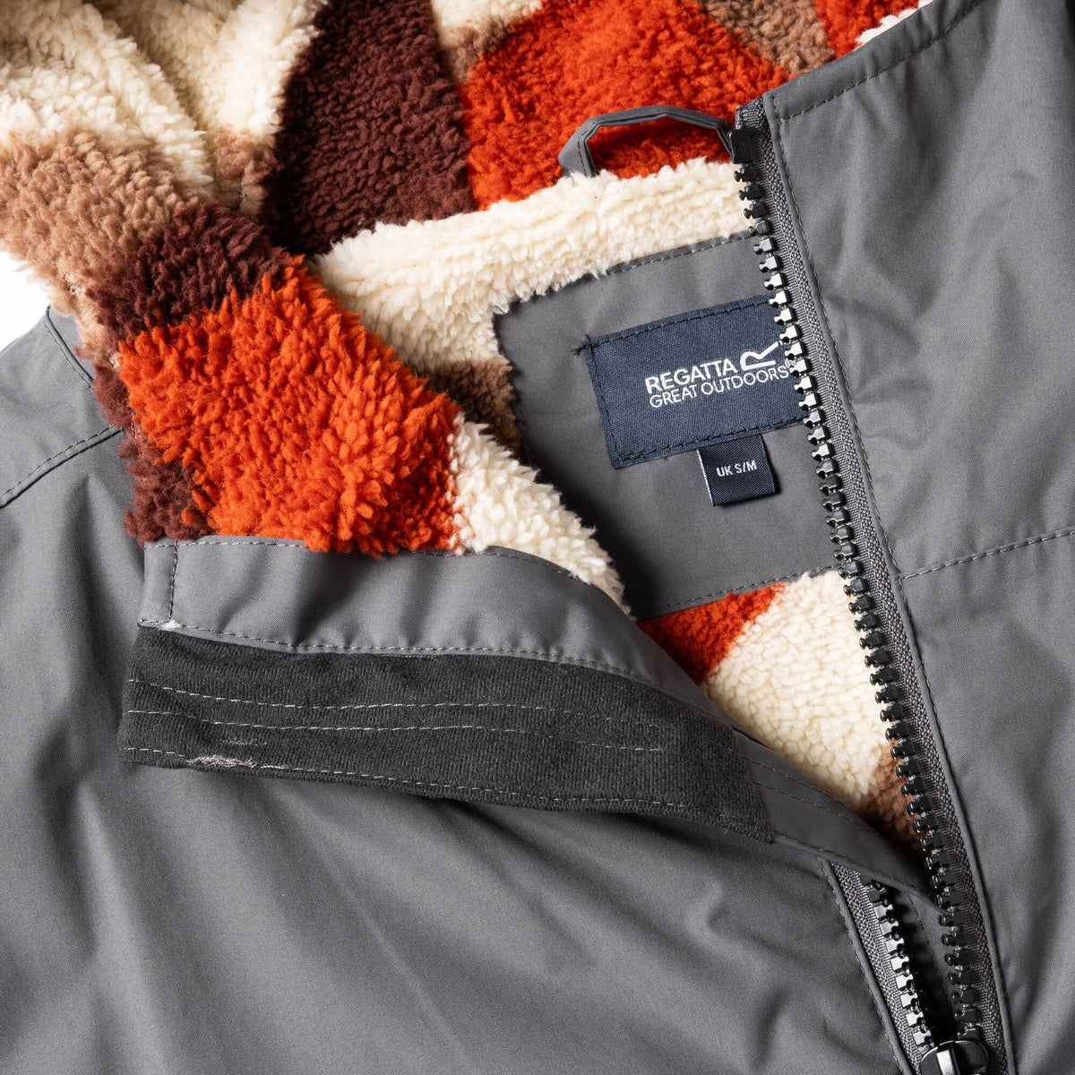 Adult's Waterproof Changing Robe - Iron Abstract Mountain
