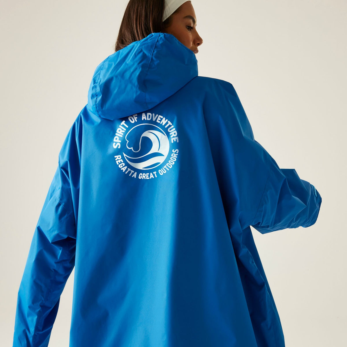 Adult's Waterproof Changing Robe | Blue