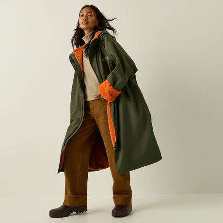 Adult's Waterproof Changing Robe Dark Khaki