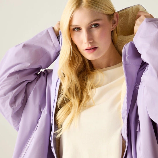 Regatta Waterproof Changing Robe - Windproof Outdoor Robe with Fleece Lining