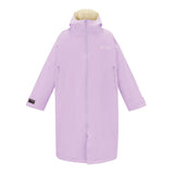 Adult's Waterproof Changing Robe - Pansy Purple