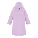 Adult's Waterproof Changing Robe - Pansy Purple