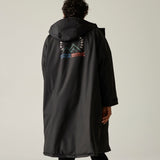 Adult's Waterproof Changing Robe Black