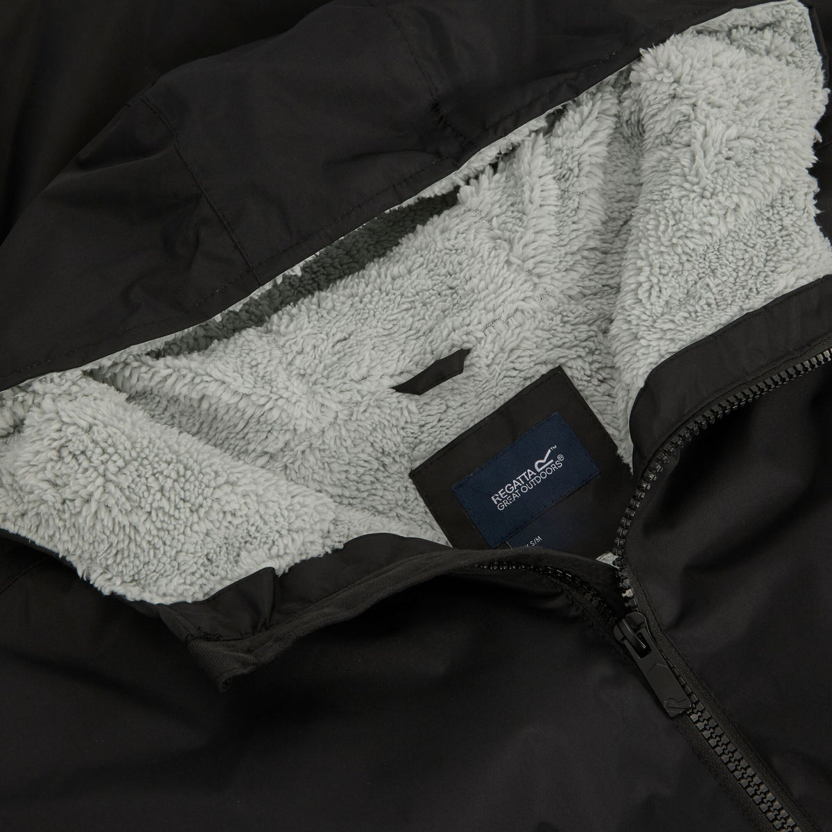 Adult's Waterproof Changing Robe Black
