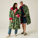 Adult's Waterproof Changing Robe Cactus Camo