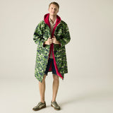 Adult's Waterproof Changing Robe Cactus Camo