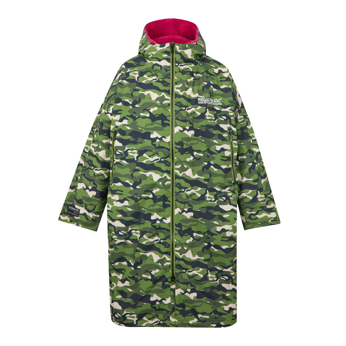 Adult's Waterproof Changing Robe Cactus Camo