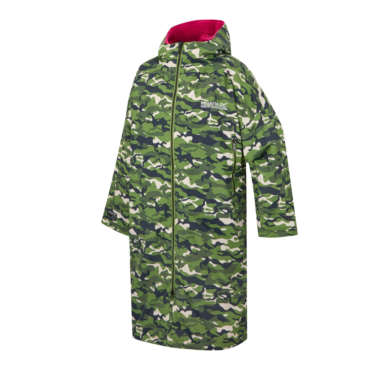 Adult's Waterproof Changing Robe Cactus Camo
