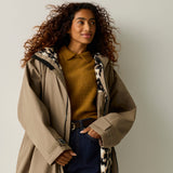 Regatta Adult's Waterproof Changing Robe | Mocha / True Leopard