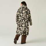 Adult's Waterproof Changing Robe Leopard Print