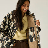 Adult's Waterproof Changing Robe Leopard Print