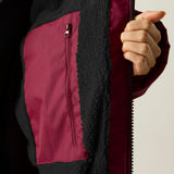 Adult's Waterproof Changing Robe - Dark Maroon