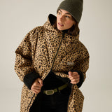 Adult's Waterproof Changing Robe | Abstract Leopard Spot