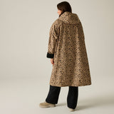 Adult's Waterproof Changing Robe | Abstract Leopard Spot