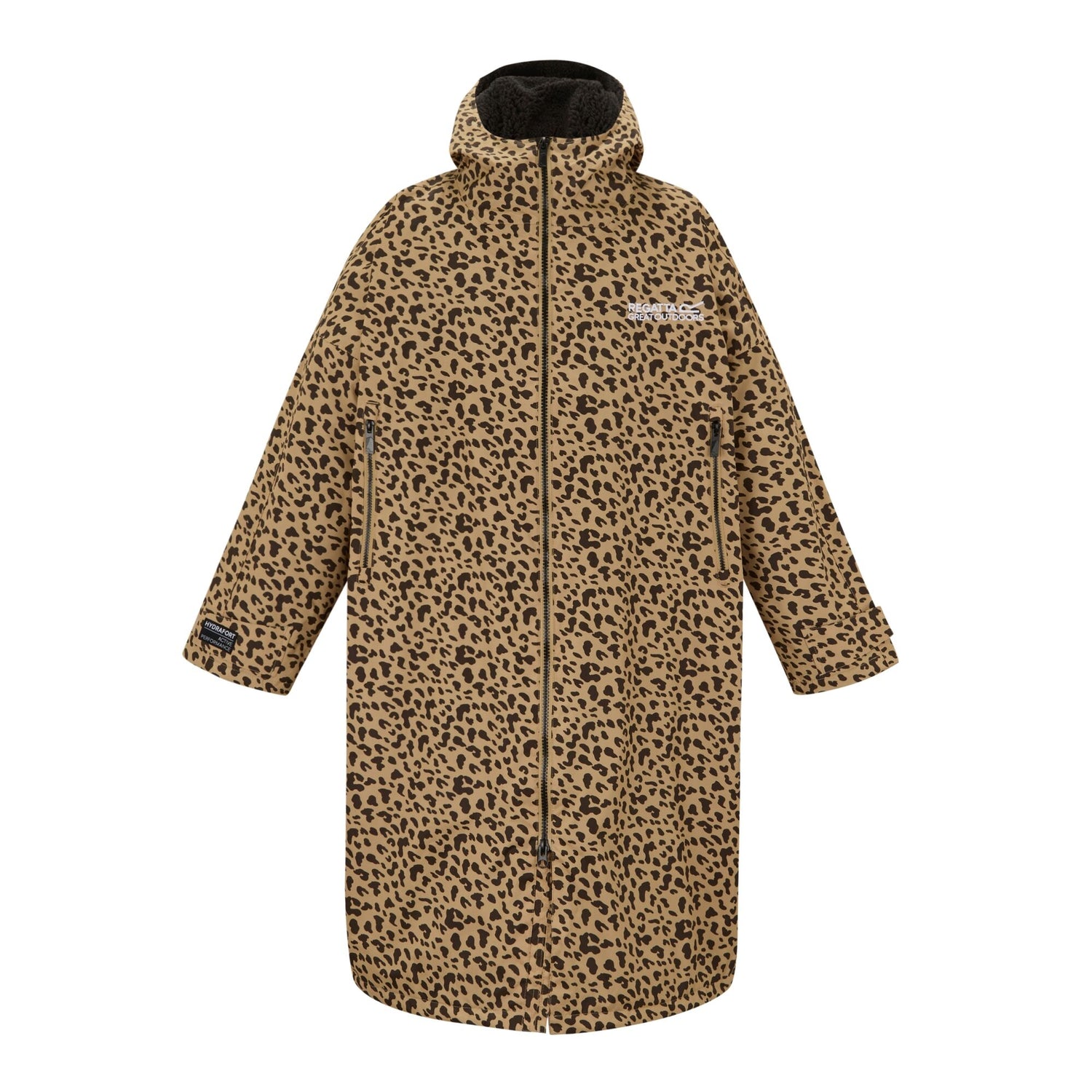 Regatta Waterproof Changing Robe - Windproof Outdoor Robe with Fleece Lining