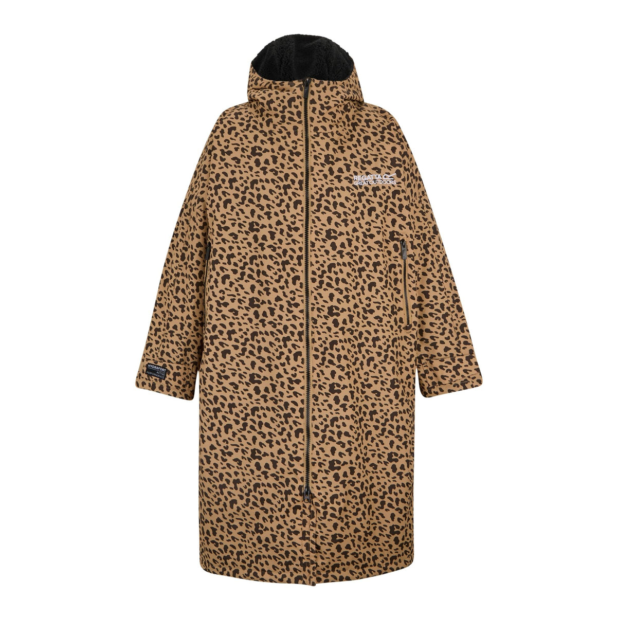 Adult's Waterproof Changing Robe | Abstract Leopard Spot