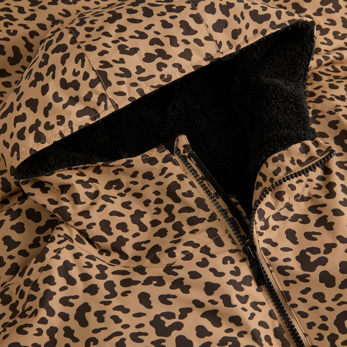 Adult's Waterproof Changing Robe | Abstract Leopard Spot