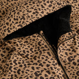 Adult's Waterproof Changing Robe | Abstract Leopard Spot