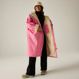 Adult's Waterproof Changing Robe - Pink Lemonade