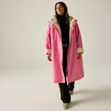 Adult's Waterproof Changing Robe - Pink Lemonade