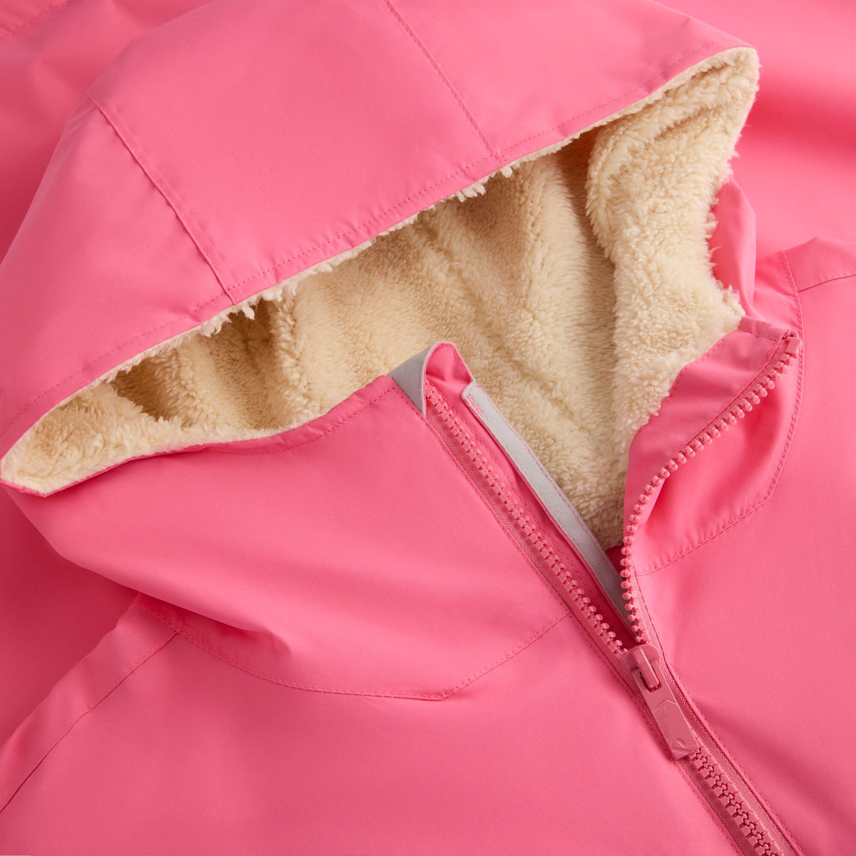 Adult's Waterproof Changing Robe - Pink Lemonade