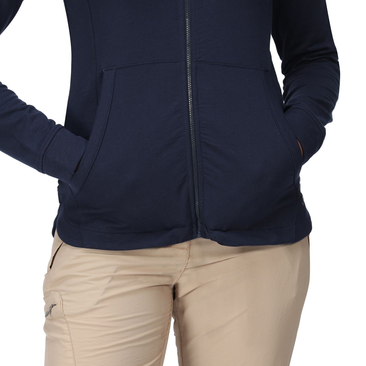 Women's Bayla Full Zip Hoodie | Navy - Just £24.99! Shop now at Warwickshire Clothing. 