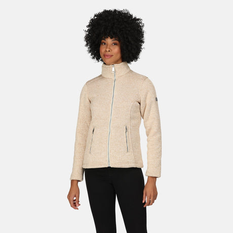 Regatta Razia II Womens Knit Heavyweight Warm Full Zip Fleece Jacket - Just £34.99! Shop now at Warwickshire Clothing. 