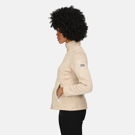 Regatta Razia II Womens Knit Heavyweight Warm Full Zip Fleece Jacket - Just £34.99! Shop now at Warwickshire Clothing. 
