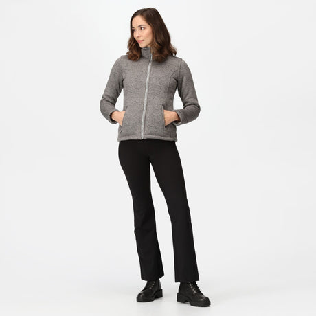 Regatta Razia II Womens Knit Heavyweight Warm Full Zip Fleece Jacket - Just £34.99! Shop now at Warwickshire Clothing. 
