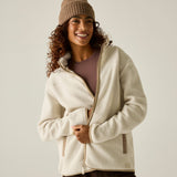 Women's Frankie Borg Full Zip Fleece | Light Vanilla Barleycorn