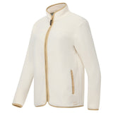 Women's Frankie Borg Full Zip Fleece | Light Vanilla Barleycorn