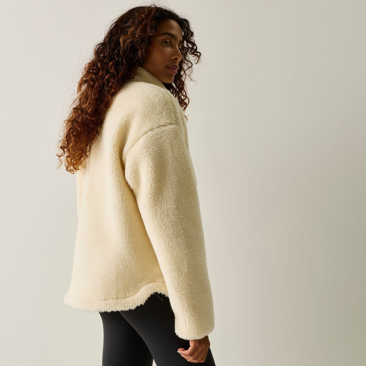 Women's Roswind Water Resistant Full Zip Fleece - Light Vanilla