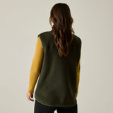 Women's Frankie Borg Bodywarmer Dark Khaki