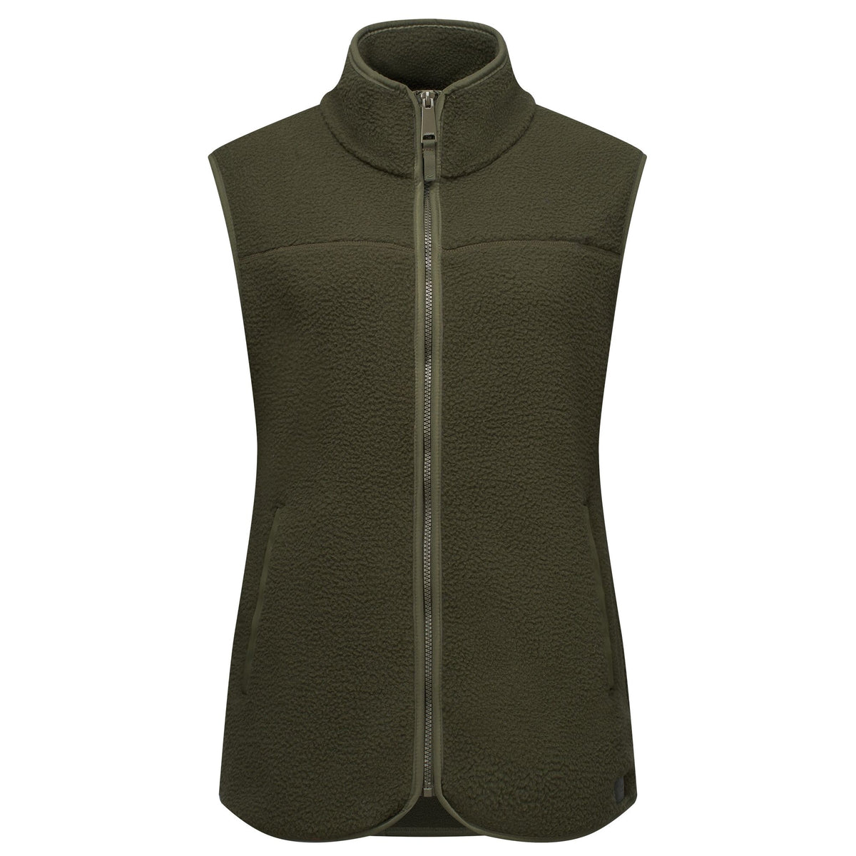 Women's Frankie Borg Bodywarmer Dark Khaki