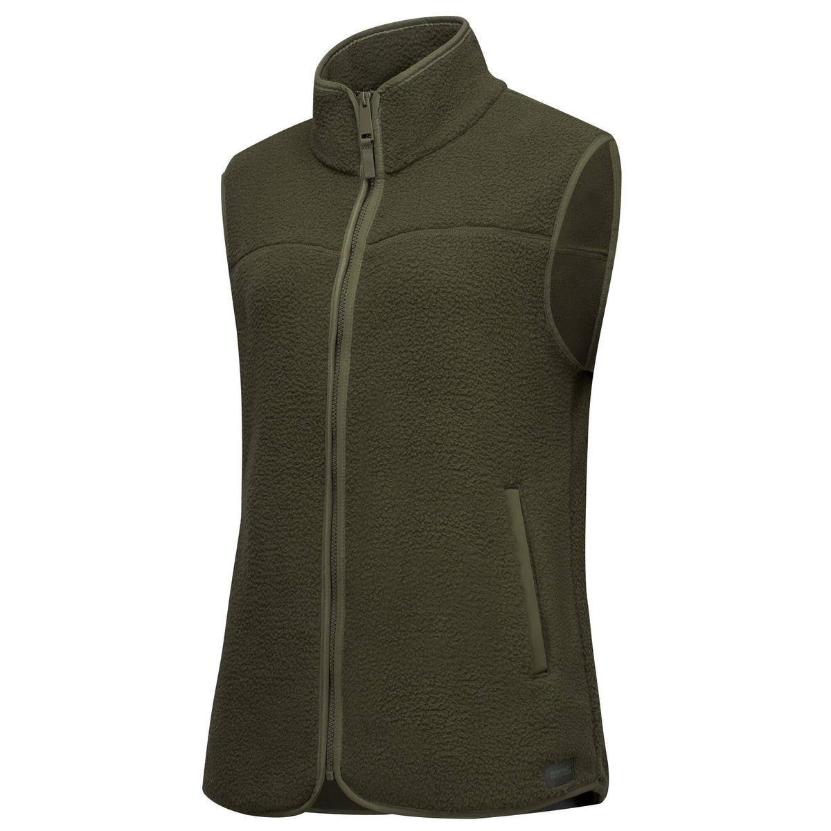 Women's Frankie Borg Bodywarmer Dark Khaki