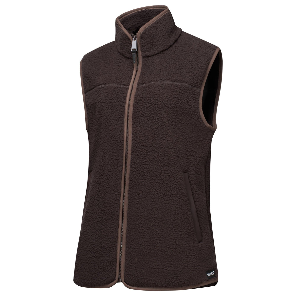 Women's Frankie Borg Bodywarmer Dark Chocolate