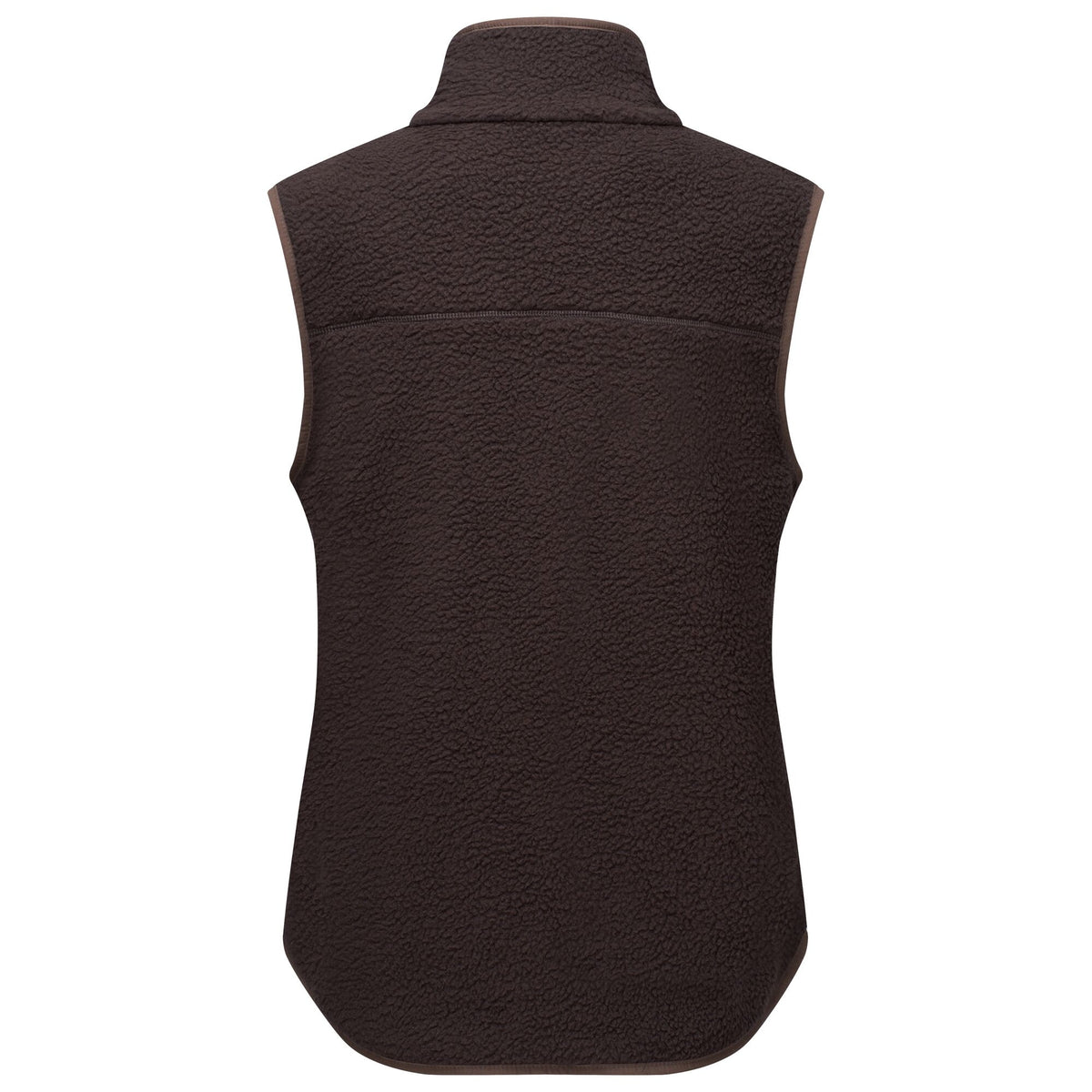 Women's Frankie Borg Bodywarmer Dark Chocolate
