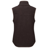 Women's Frankie Borg Bodywarmer Dark Chocolate
