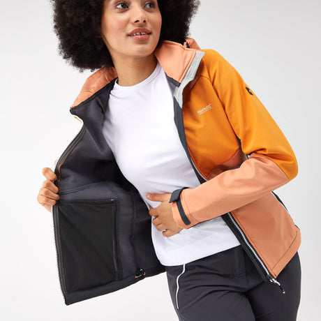 Regatta Women's Desoto IX Softshell Jacket - Just £39.99! Shop now at Warwickshire Clothing. 