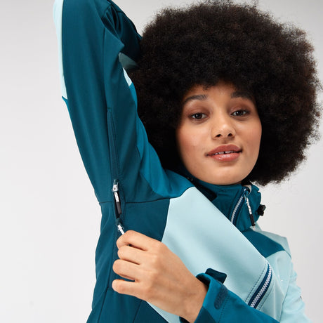 Regatta Women's Desoto IX Softshell Jacket - Just £39.99! Shop now at Warwickshire Clothing. 