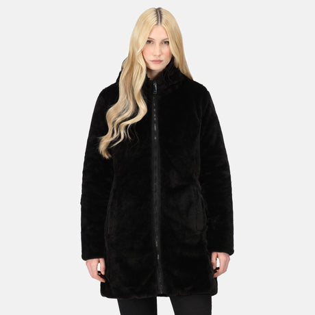 Regatta Women's Caileigh Reversible Parka Jacket - Black - Just £39.99! Shop now at Warwickshire Clothing. 