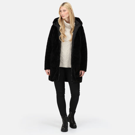 Regatta Women's Caileigh Reversible Parka Jacket - Black - Just £39.99! Shop now at Warwickshire Clothing. 